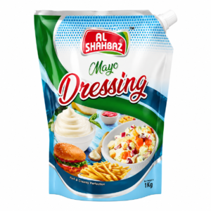 Al Shahbaz Mayo Dressing 1kg – Creamy Mayonnaise Dressing for Burgers, Fries & Salads in Pakistan