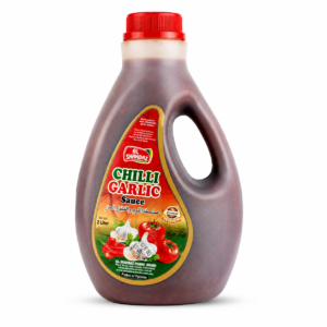 Al Shahbaz Chilli Garlic Sauce 2L – Premium Spicy Garlic & Tomato Sauce for Dips, Cooking & Fast Food