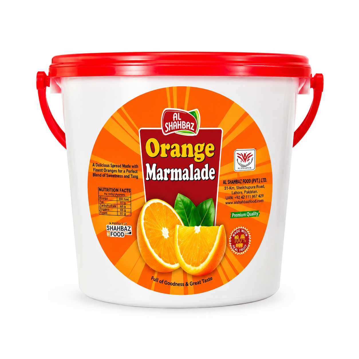 Al Shahbaz Orange Marmalade 800g – Premium Quality Fruit Spread | Sweet & Tangy Orange Jam Pakistan